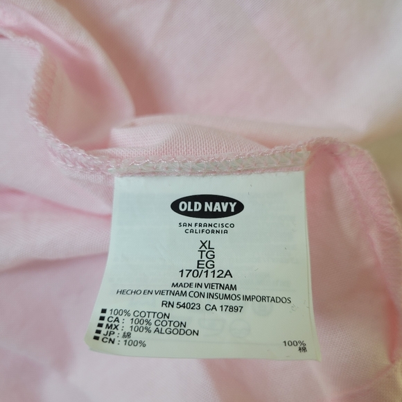 Old Navy pink cotton oxford in XL - Picture 8 of 9